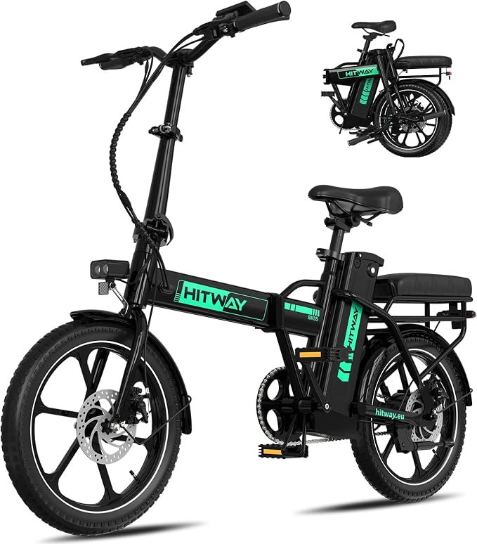 Avis HITWAY BK5SL : vélo électrique pliable 16 pouces