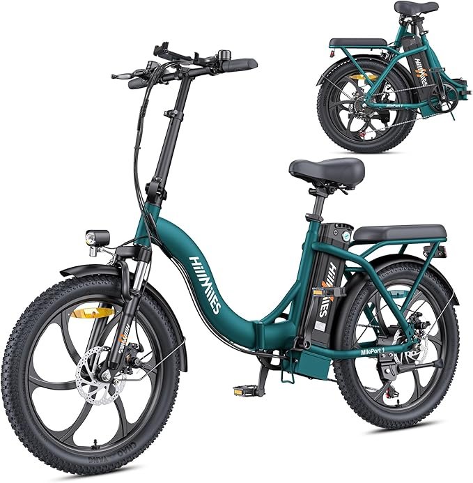 Avis MilePort 1 : vélo électrique pliant fat bike 20 pouces